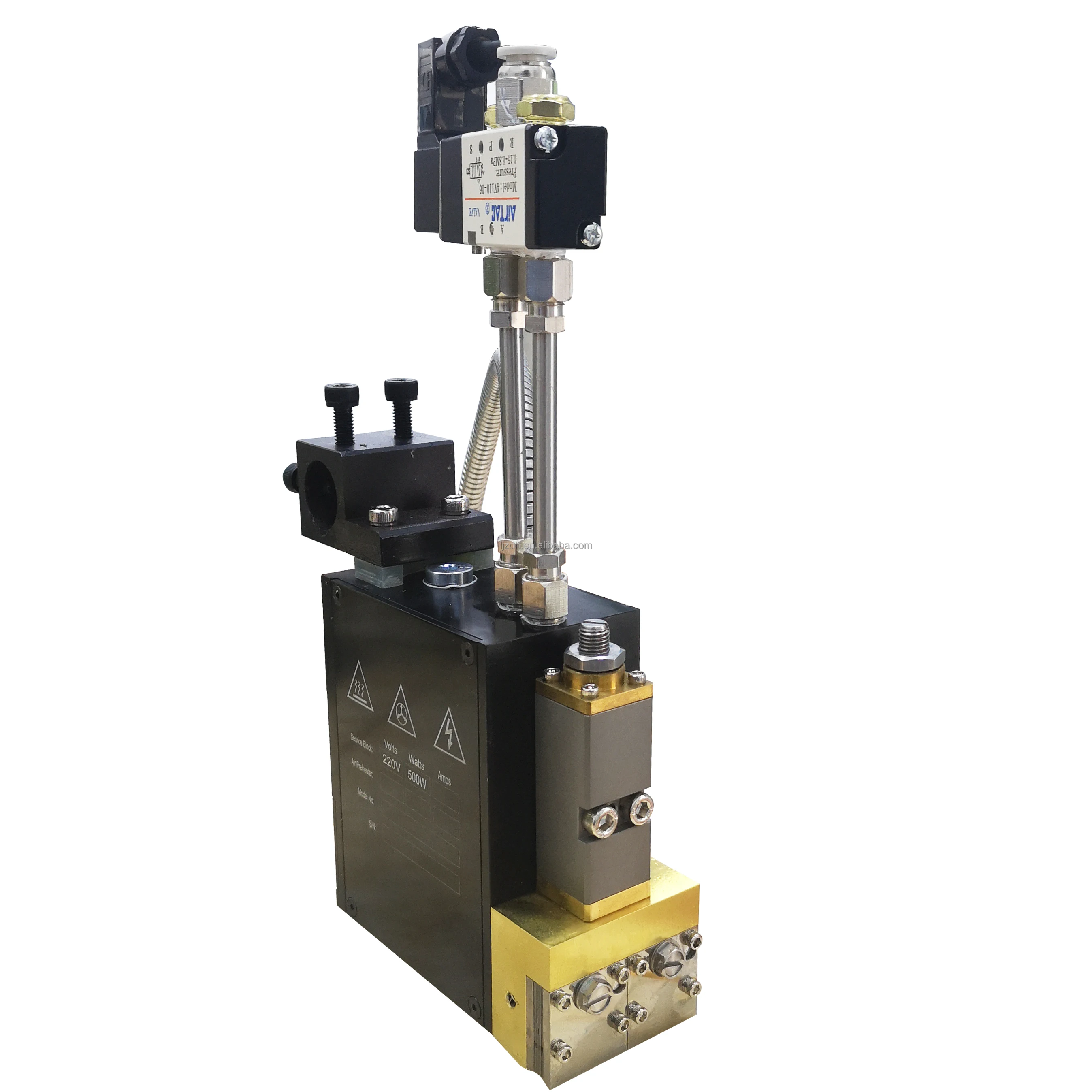 Liujiang Hot Melt Fiber/Scrape/Spiral Spraying Glue Gun For Packaging 50mm 100mm 200mm Slot Die Head