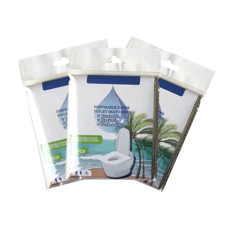 Toilet seat covers disposable flushable disposable toilet protector bathroom products