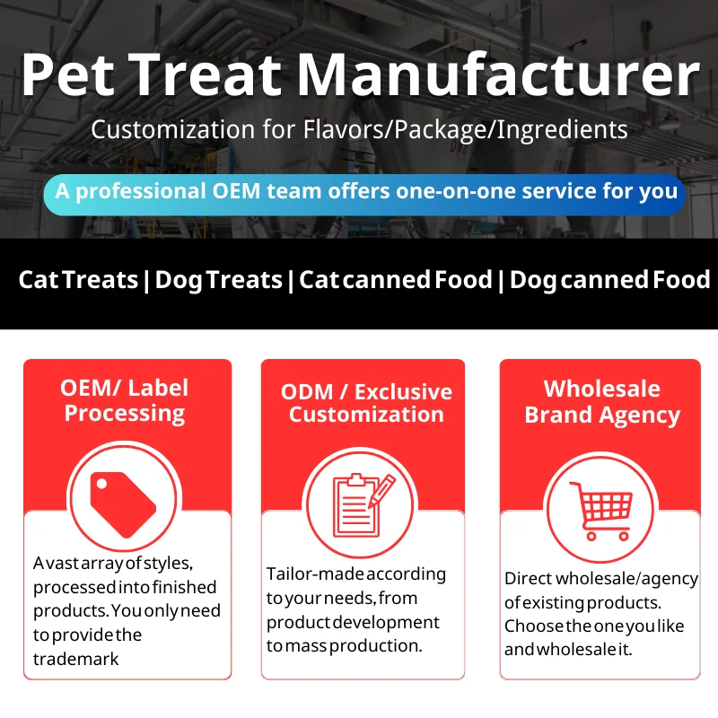 Free Samples Large Meat Cubes Mousse Form Cat Treats Snacks Cat Broth Can Shredded chicken &Capelin