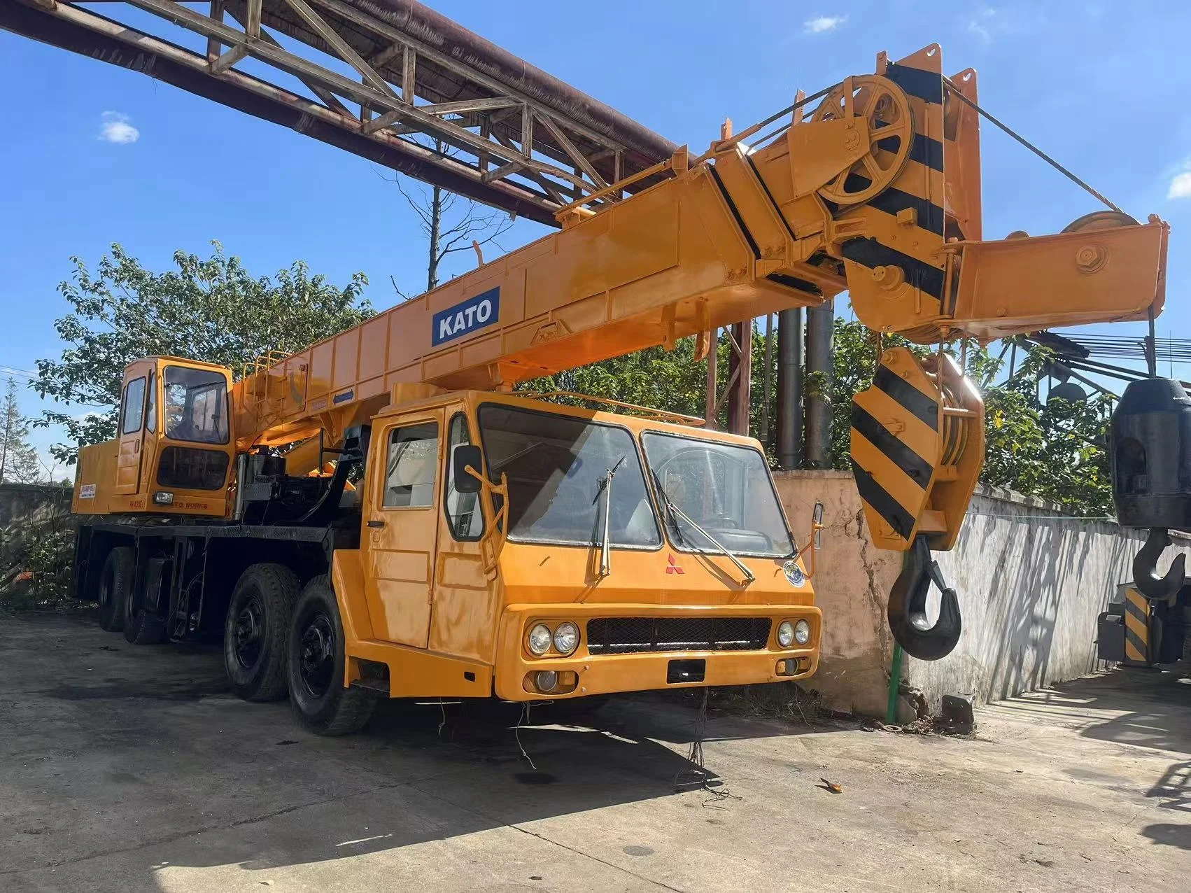 Used crane Kato 40ton Construction Machinery Spare Parts crane attachment machinery engine parts kato 50tons crane parts