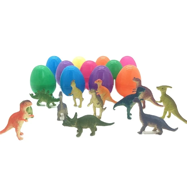 
Hot selling colorful plastic surprise egg plastic easter egg 