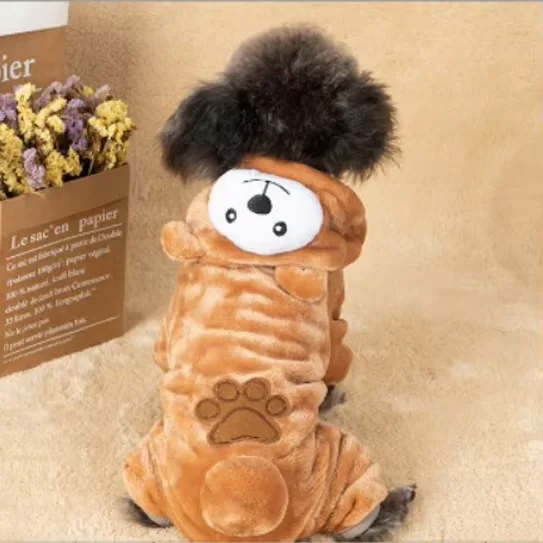 Wholesale Luxury Designer Dog Clothes XXL Size Hoodie for X Small Dogs Summer Apparel made of Cotton for Warming up