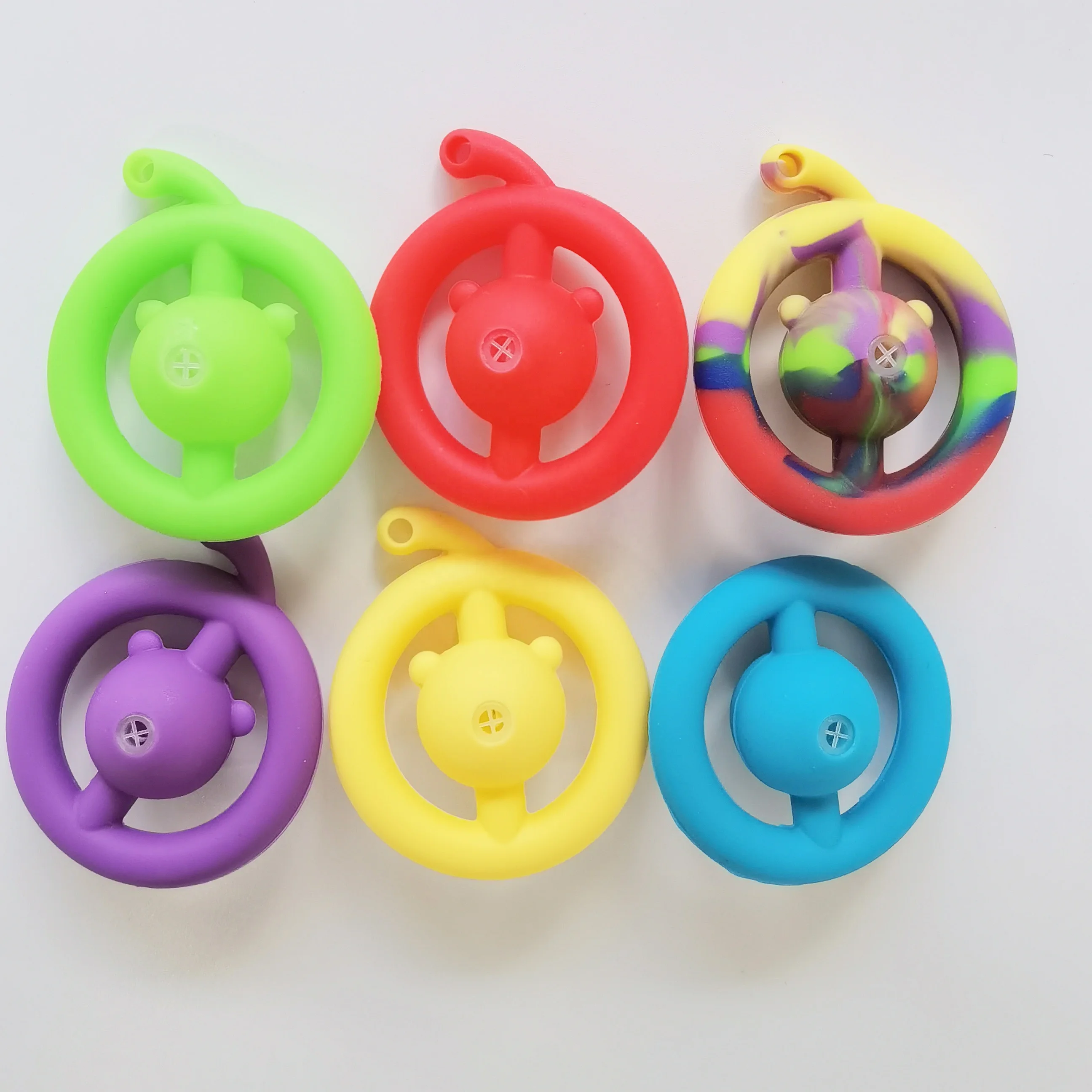 
2021 Amazon Hot Sale Factory Wholesale High Quality Screaming Monkey Pop Snapper Silicone Hand Grip Fidget Snap Toy For Kid 