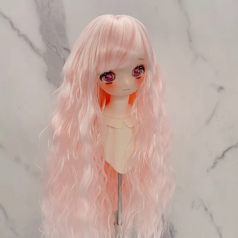 New Arrive Top Quality BJD Wigs High Temperature Fiber Imported From Korea Suitable For 1/3  BJD Head