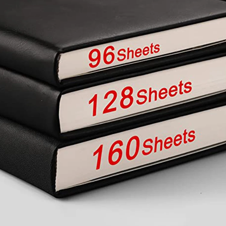 Low price A5 size hard cover smooth writing lined journal writing pads & custom notebook