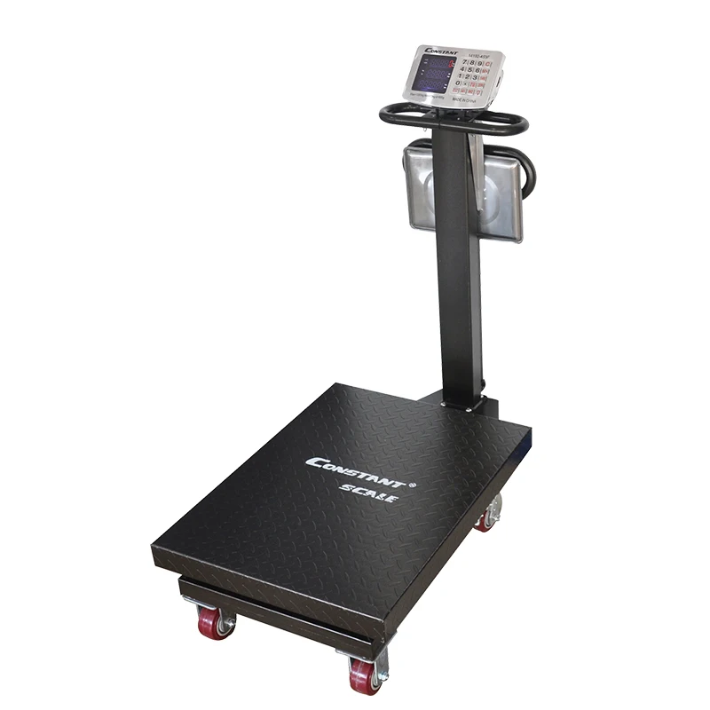Constant-453F 1000kg/500g Electronic digital Price Computing Platform Scale Corrugated steel Bench Scale 60*80cm Platform