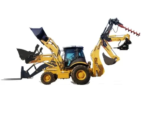 Factory price backhoe loader CE certification mini backhoe loader for sale 4x4 wheel mini backhoe loader
