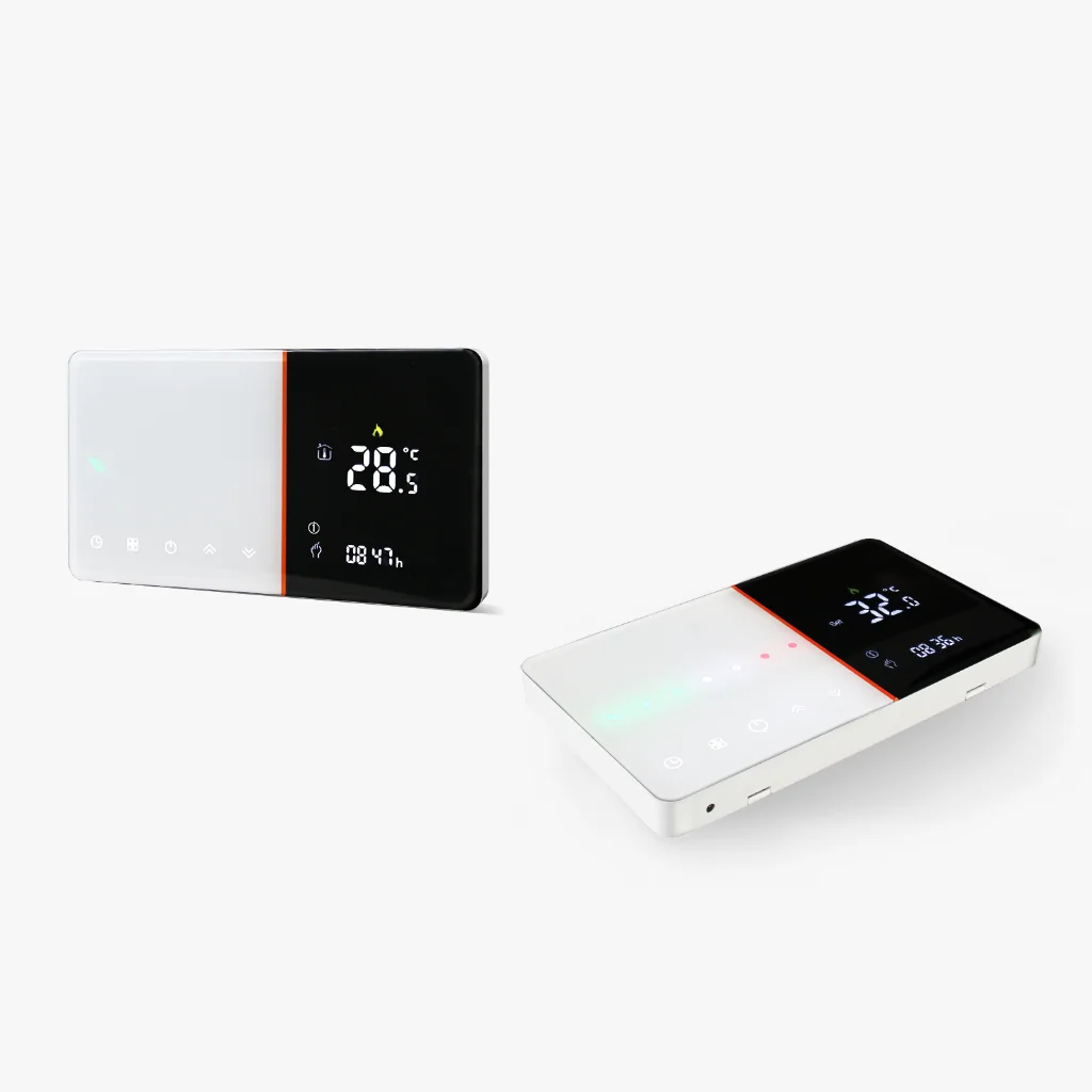 Tuya Wifi Smart 7 Day Programmable Touch Screen Thermostat Works with Siri Alexa Google Assistant