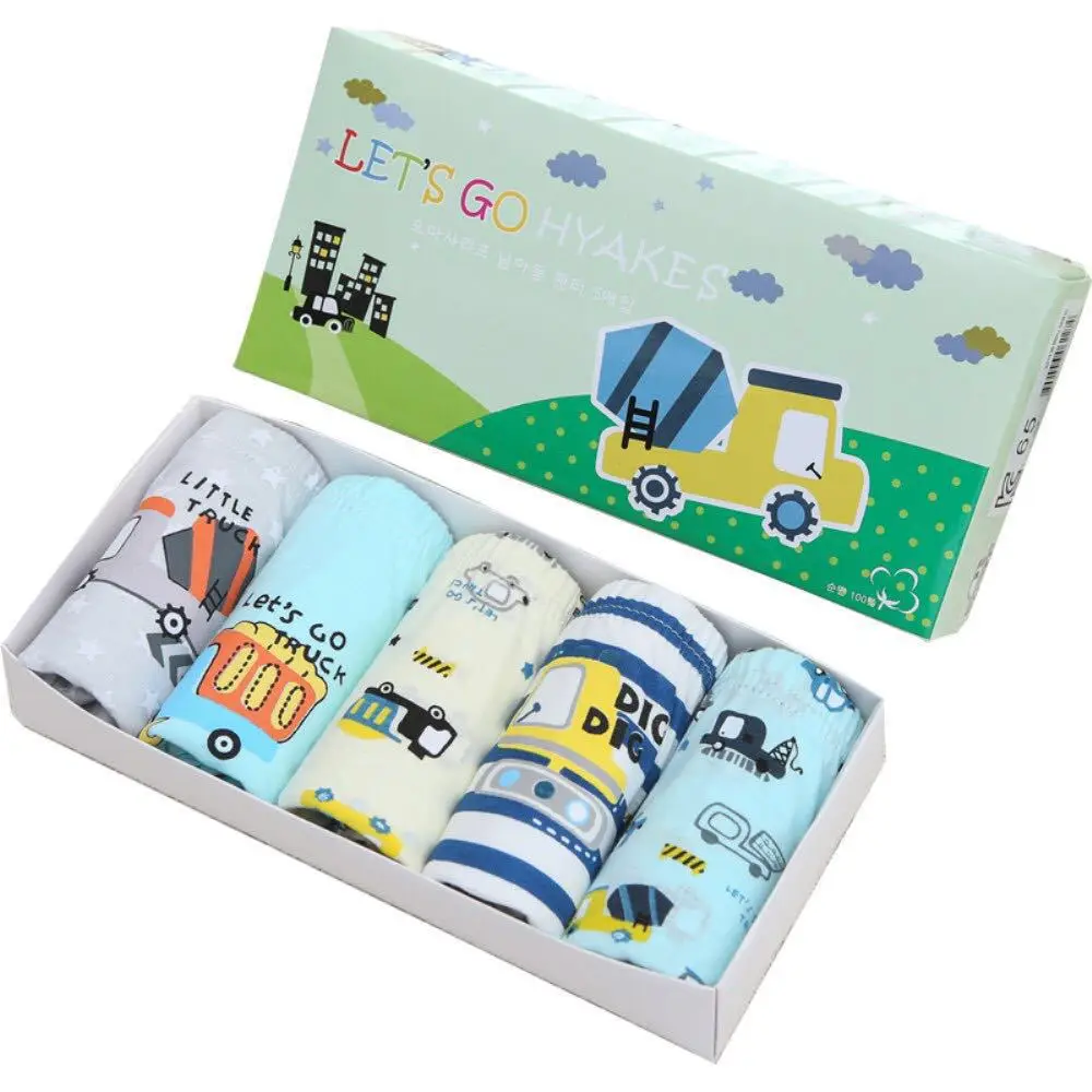 Funny Cartoon Cotton Kid Underwear Boy Under Wears Wholesale Sets Boys Underwears Kids for Children