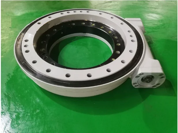 Luoyang Jw Single/dual Axis 9 Inch Slewing Drive Se14 Sde7 Sdd9 Electric Motor And Hydraulic Motor For Radar Antenna
