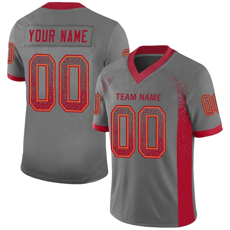 24/25 Season Customized Rugby Uniform Sportswear T Shirt American Retro Football Wear Equipment