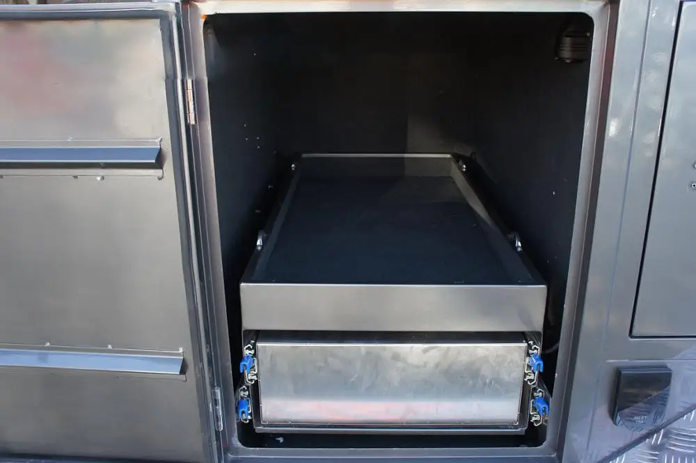 
4x4 off road camping trailer tent trailer with front box (Cross-border) 