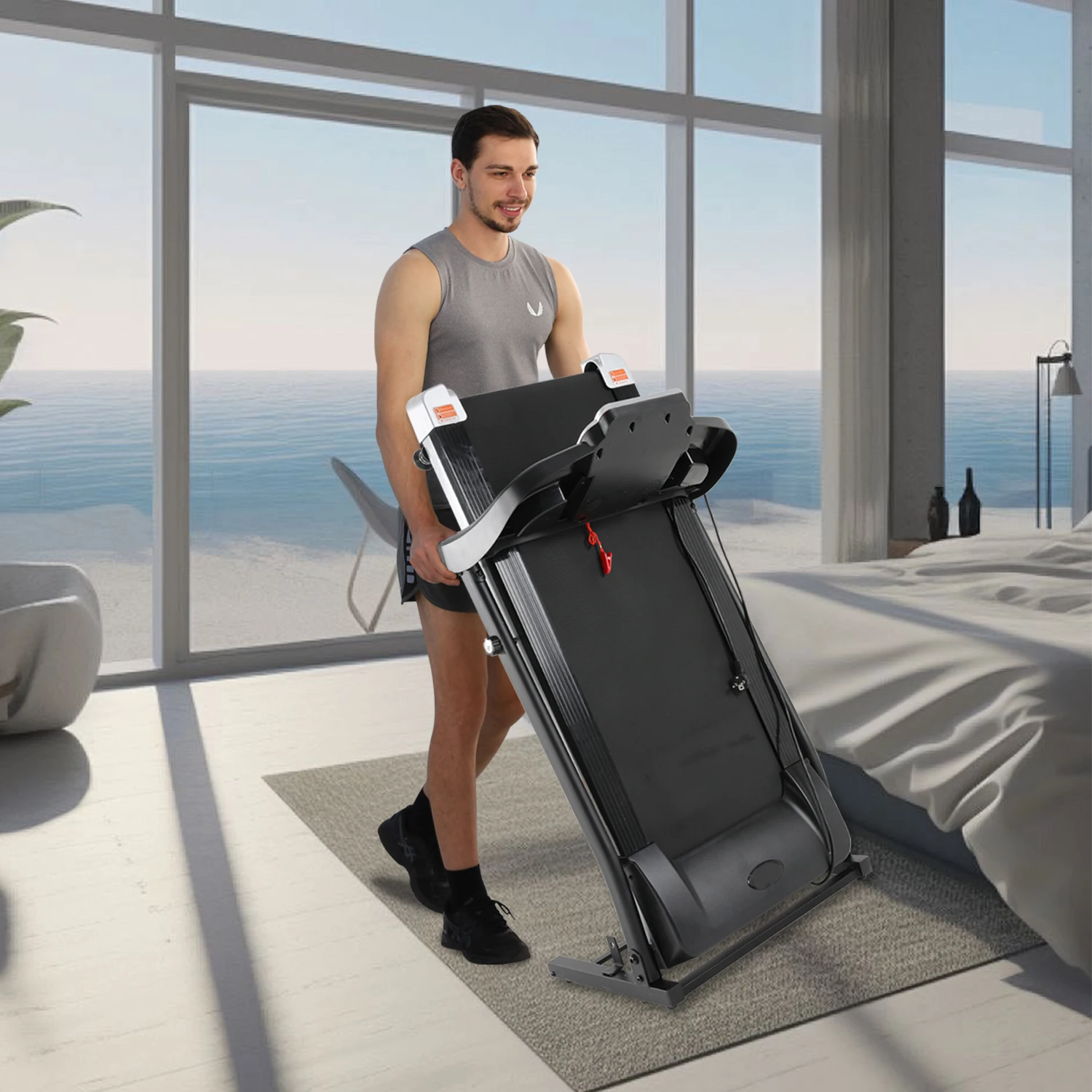 New Arrival Folding Electric Walking Exercise Fitness Equipment Runningpad Treadmill