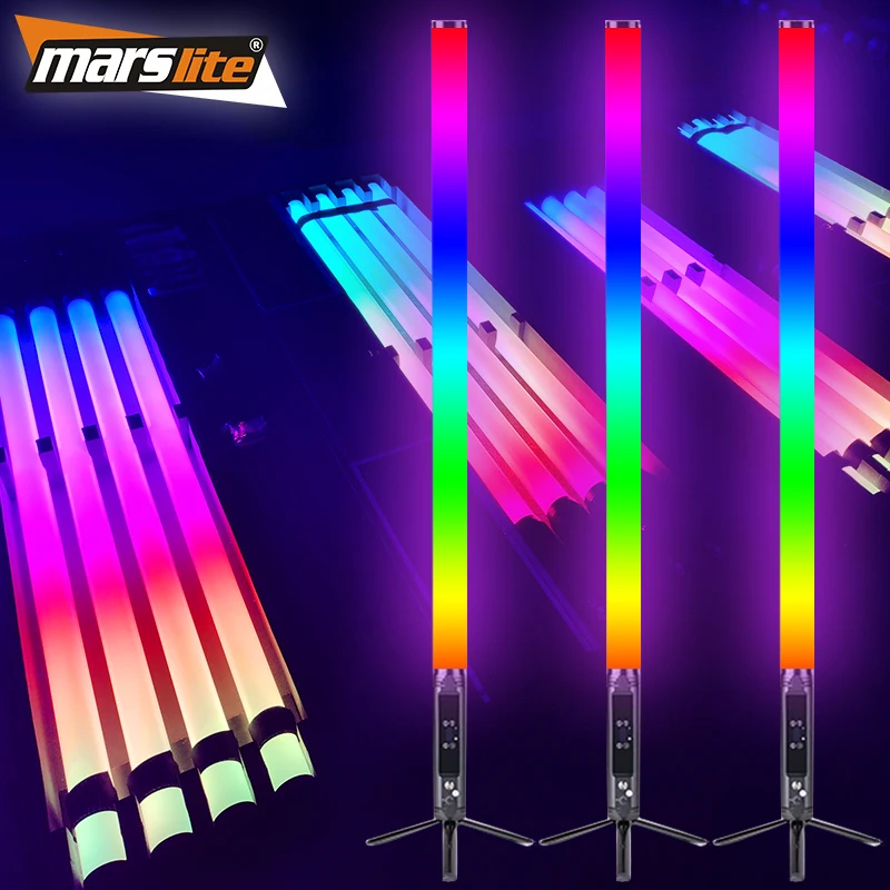Portable IP65 Wireless Battery 360 Pixel Tube Barra Luminosa a Led Wireless Led Tube Light DMX Club DJ Light