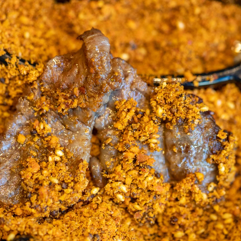 korean style dongbei hot spicy Barbecue powder dip