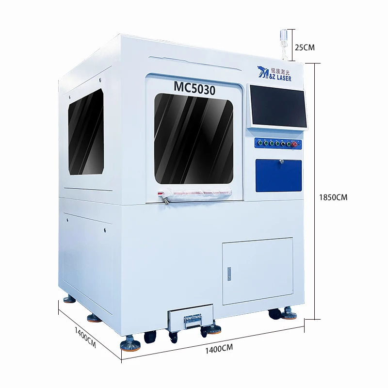 m&zlaser high precision laser cutting machine for linear motor MC5030 1500w laser cutting machine for gold silver