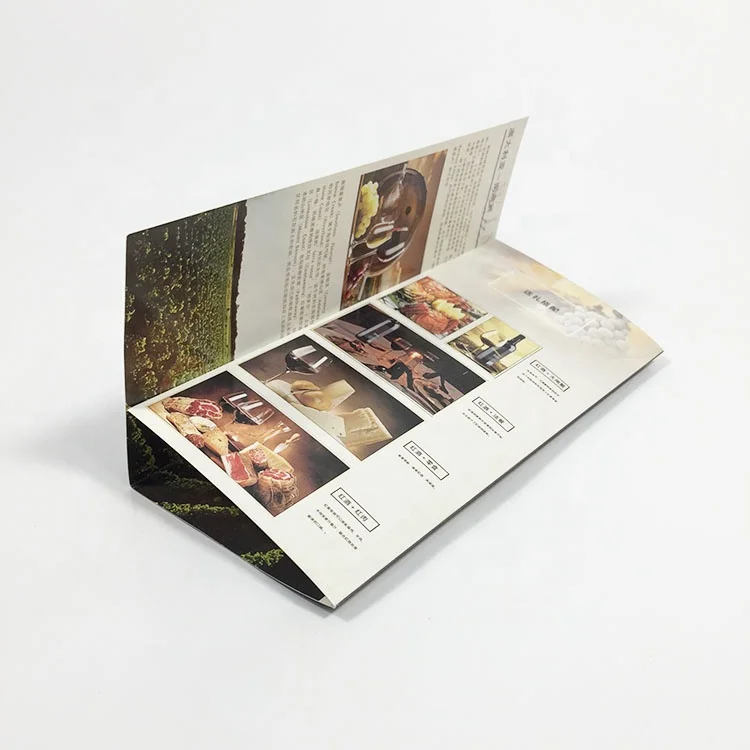 Glossy Paper Custom Paper Brochure / Booklet / Flyer / Catalog Printing