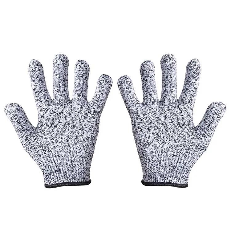 Cut Resistant Fishing HPPE Protective Protection Food Grade Kitchen Thin Safety Work Kid Anti Cut Gloves for Hand Safety