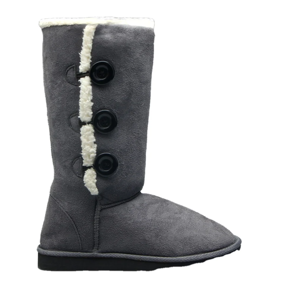 winter snow boots for women 2022 TPR sole faux fur lining casual  snow boots