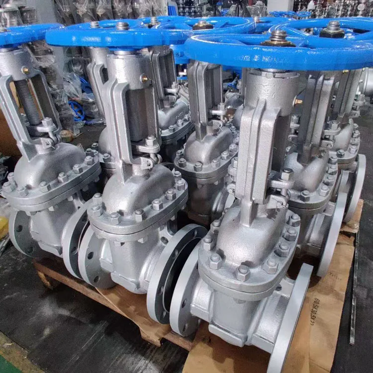 ANSI Cast Steel 10 Inch Gate Valve with Actuator