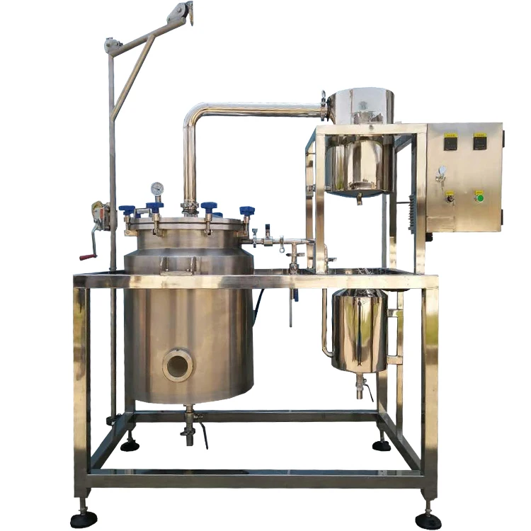 Offer free shipping eucalyptus palmists lemon essential oil distiller extraction machine