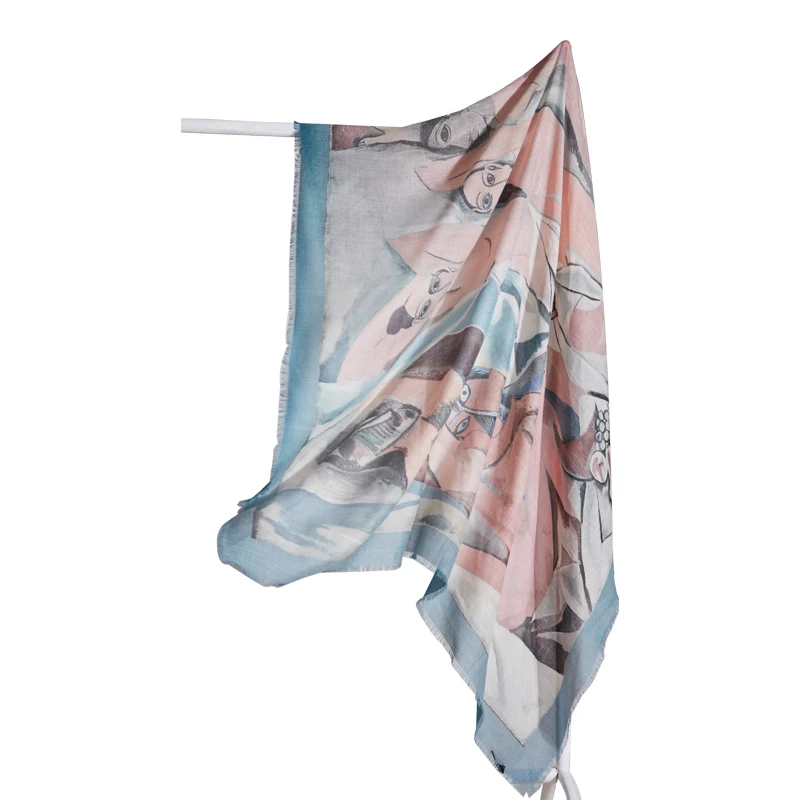 
China Professional Manufacture Lady Wool Scarf Cashmere, Cashmere Women Scarf 