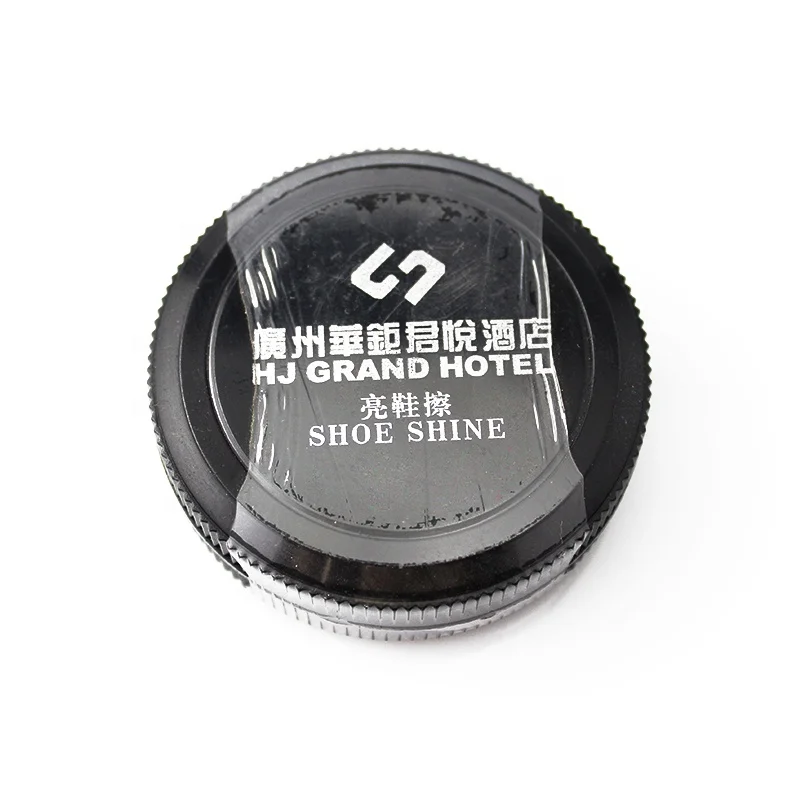 Instant Shoe Shine Sponge Hotel Shoe Shine in Plastic Box