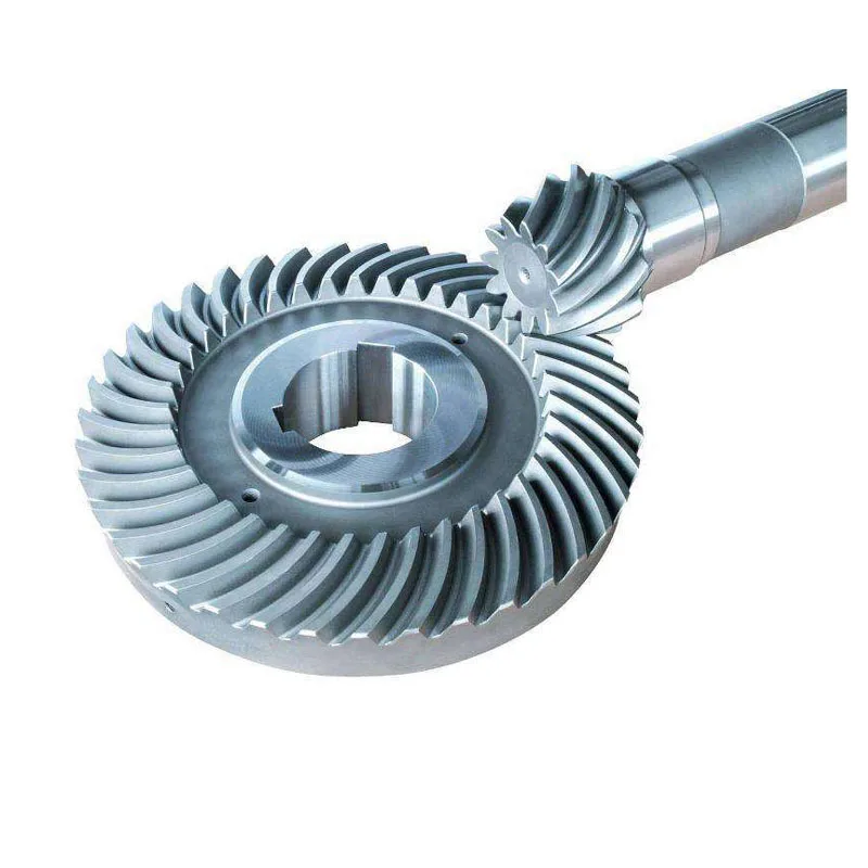 High precision stainless steel helical bevel gear