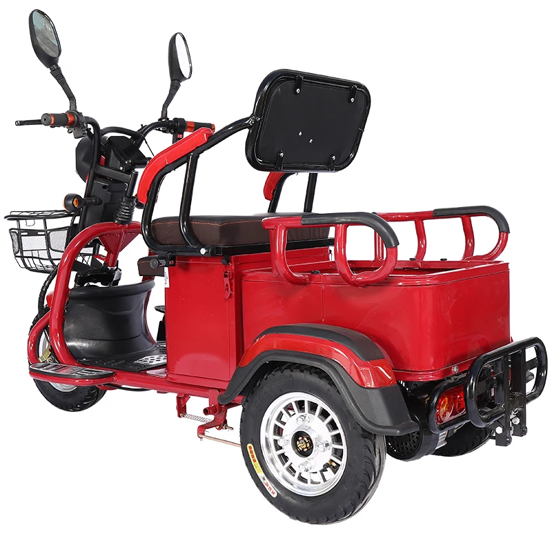 New fashion electric tricycle for old people custom design electric bicycle good sales electric cargo trike