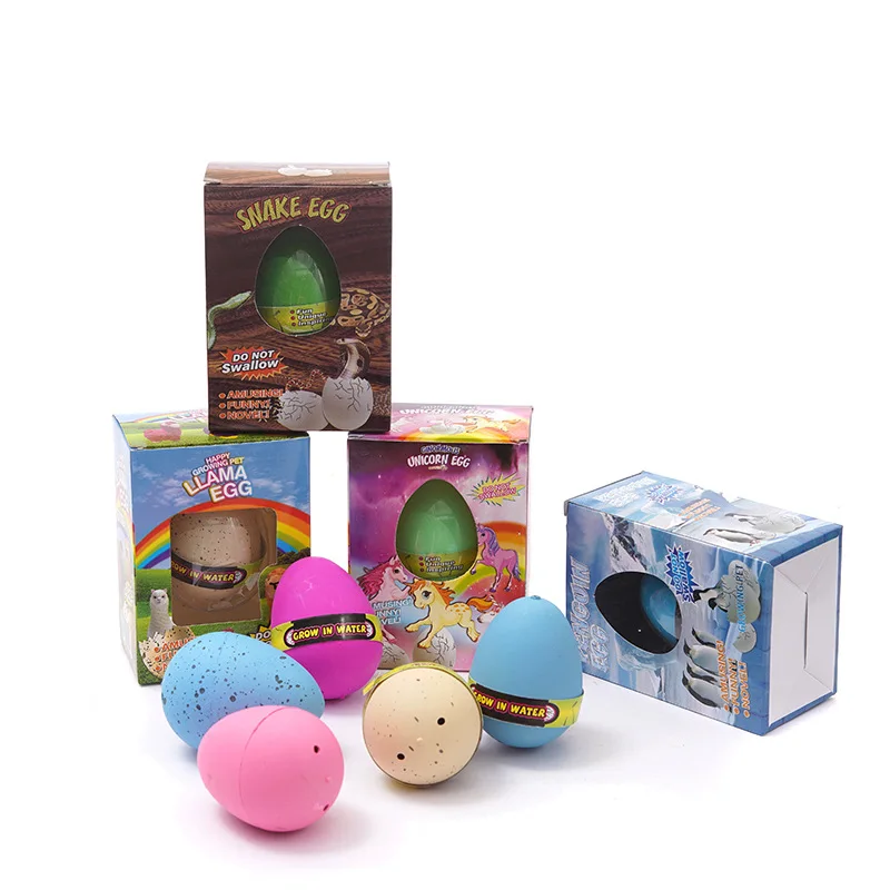 W004 Magic Child Educational Toys Plastic Mini Growing Dinosaur Eggs Surprise Kid Toy at an Price