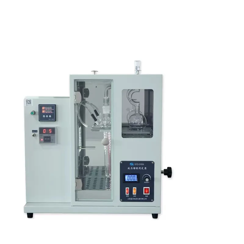 Digital petroleum Vacuum press Distillation Apparatus asphalt oil distillation range test