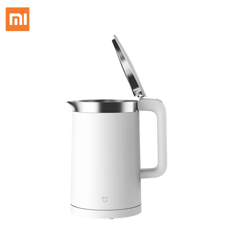 Xiaomi Многофункциональный портативный электрический чайник для воды 1.5L • Автоматическое отключение питания защиты сигнализации умный дом бойлер газовый котел водонагреватель Mi Электрический