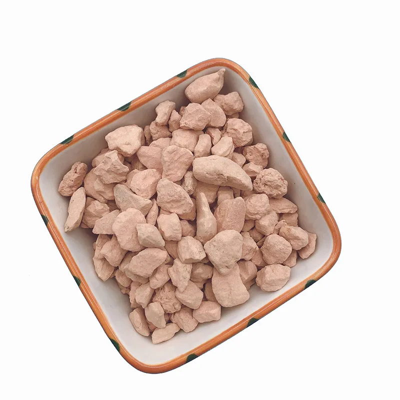 Большая поставка высококачественных желтых частиц диатомита для горшечной мощения садовой культуры