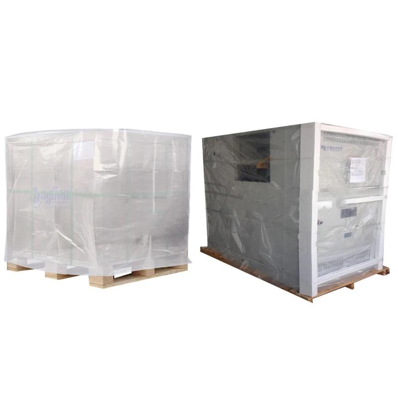 Reusable waterproof 200x100 cargo pallet cover dust protective plastic covers