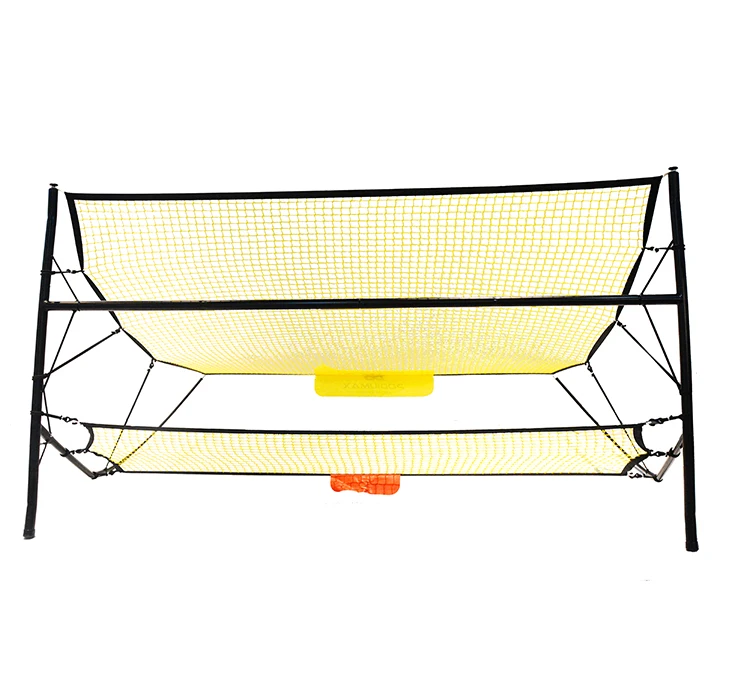 New style popular soccer rebound net outdoor practice rebound net with polyester and fiberglass soccer rebound net