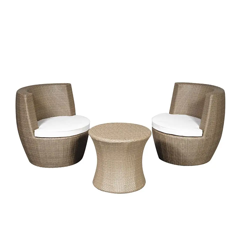 
China made outdoor Alu tube plastic wicker Out Door Rattan Outdoor Furniture leisure sofa set 