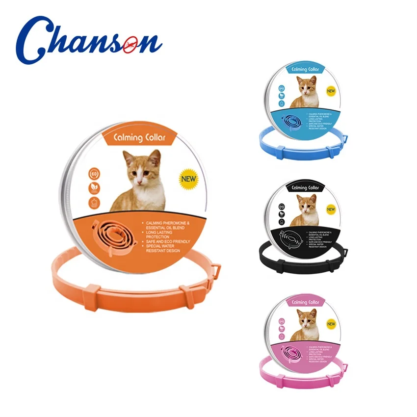 Anti anxiety reduce relief calm collar pet pheromone calming collars for dogs