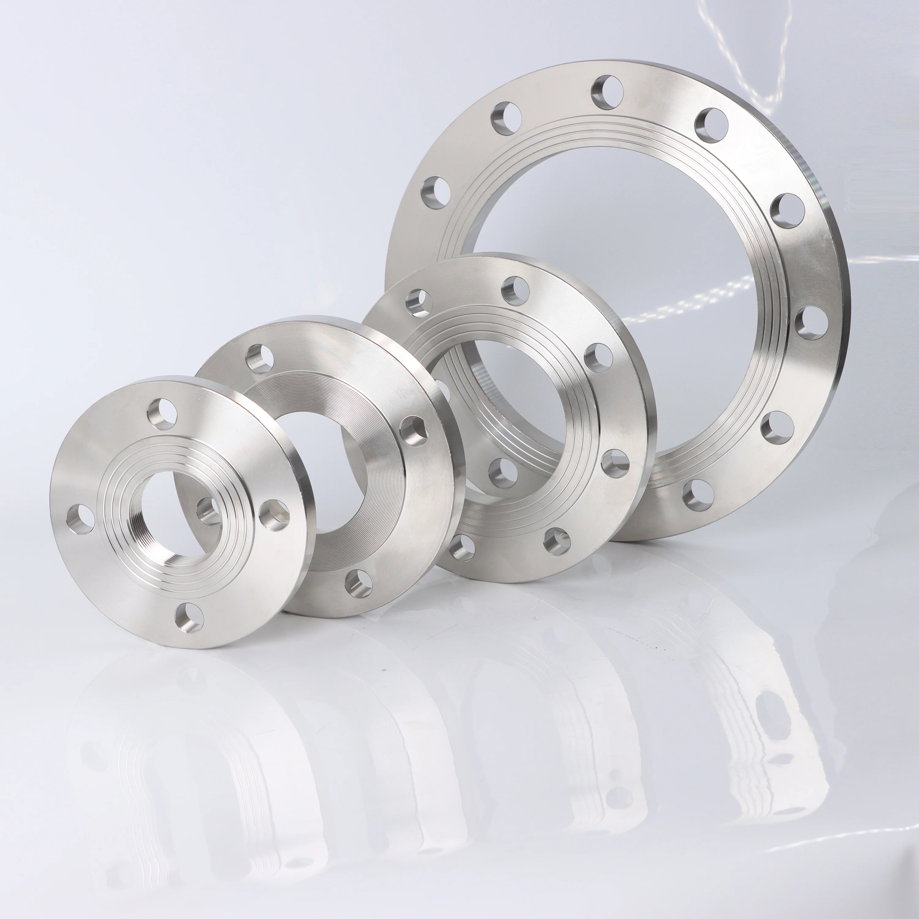 EN1092-1 PN10 304 316 316l Нержавеющая сталь пластинчатый фланец прошедший сертификацию по стандартам