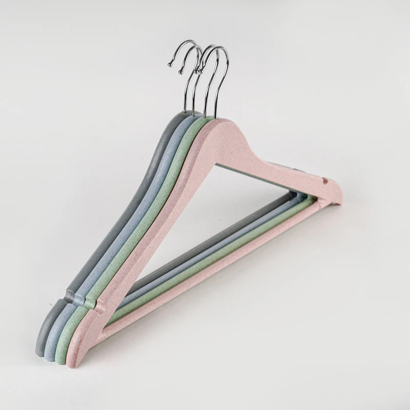 25 years Manufacturer Supply Plastic Coat Hangers With Metal Hooks