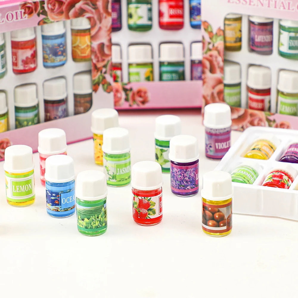 Wholesale 12 Scents Fragrant essential oil diffuser humidifier  fragrance 3ml  Bathroom fragrance Indoor fragrance