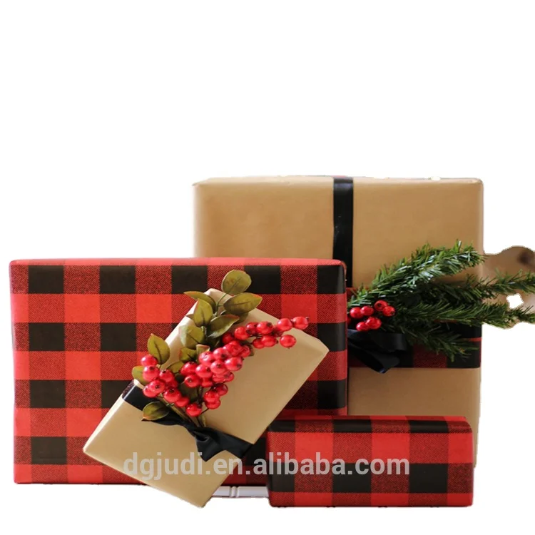 
with high quality waterproof gift wrapping paper to christmas rolling papers 
