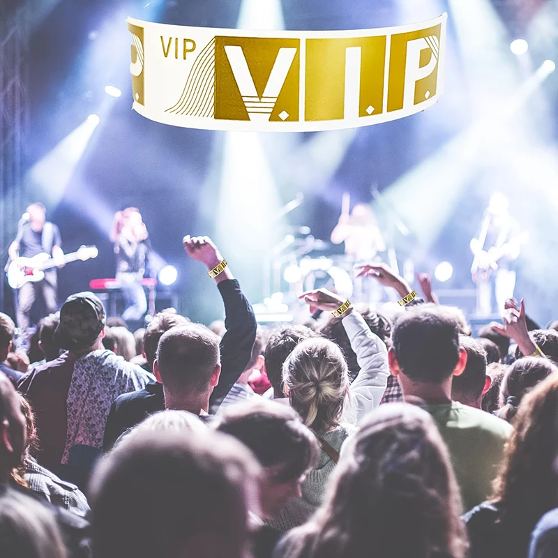 New Arrival Festival Bracelets Party  Paper Wrist Band Paper Wristbands For Event