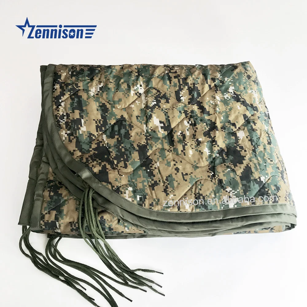 Высококачественное тактическое Водоотталкивающее стеганое одеяло Marpat woodland
