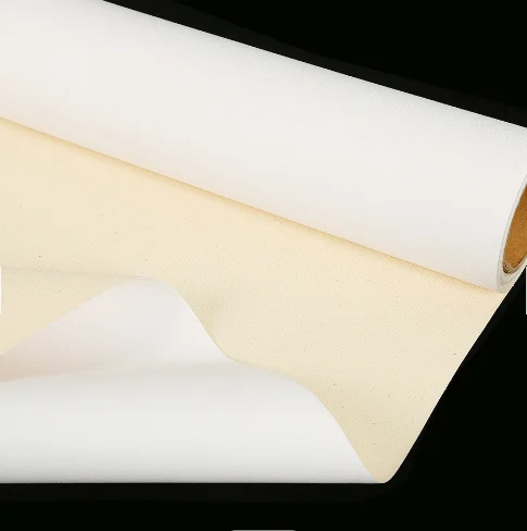 Multiple Functions 100% Pure Cotton Canvas Roll canvas printing service Large Art Canvas