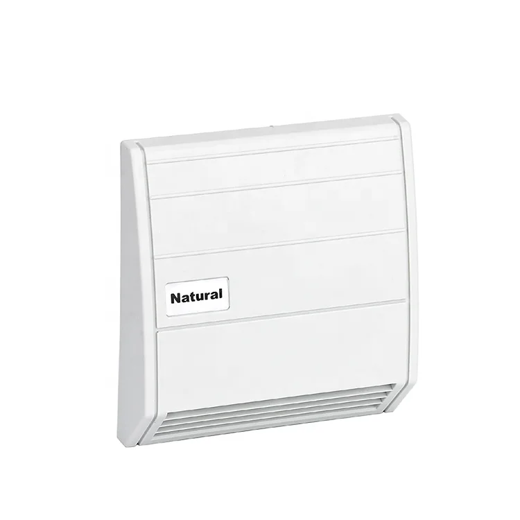 Natural Brand NTL-F125-W Cabinet Cooling System Cabinet Exit Filter Fan Filter with Rain-Resistance Hood