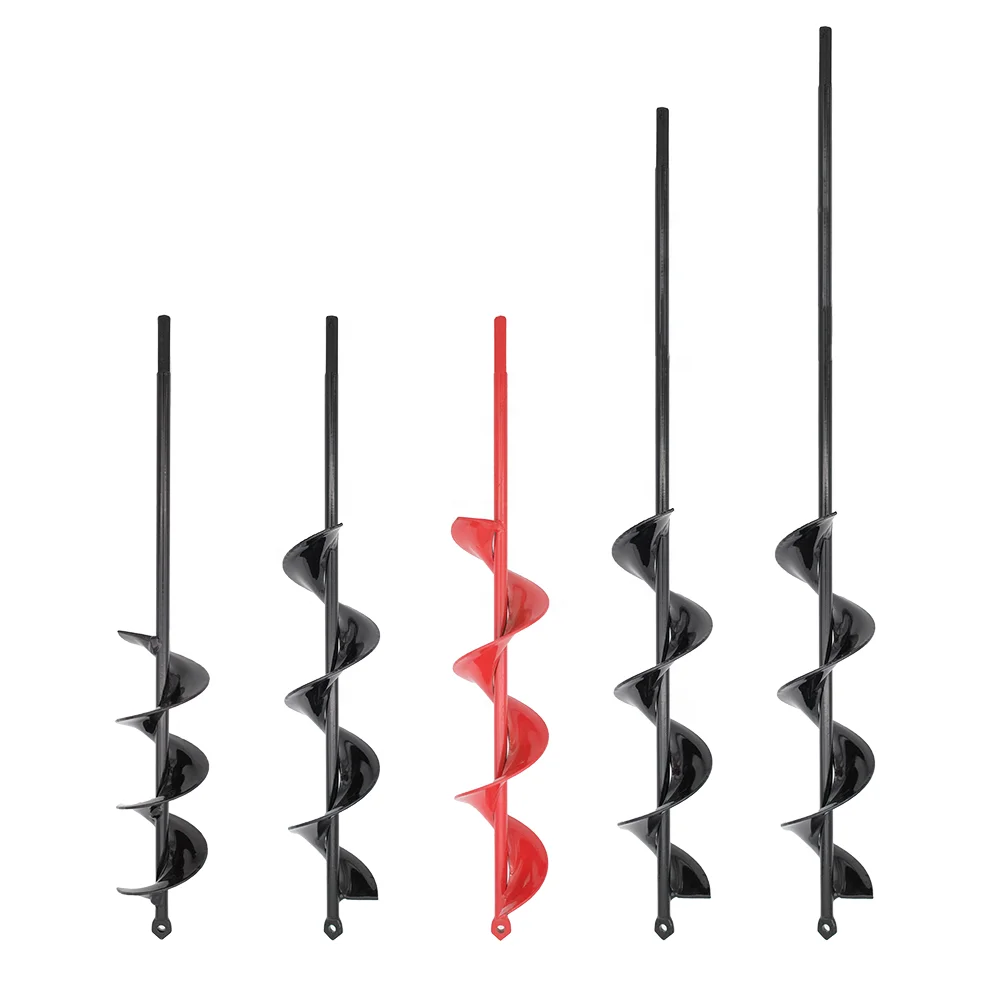 Hot Sale High Quality Small Garden Soil Drill Tree Planting Digging Machine Auger Spiral Drill Bit Flower Planting