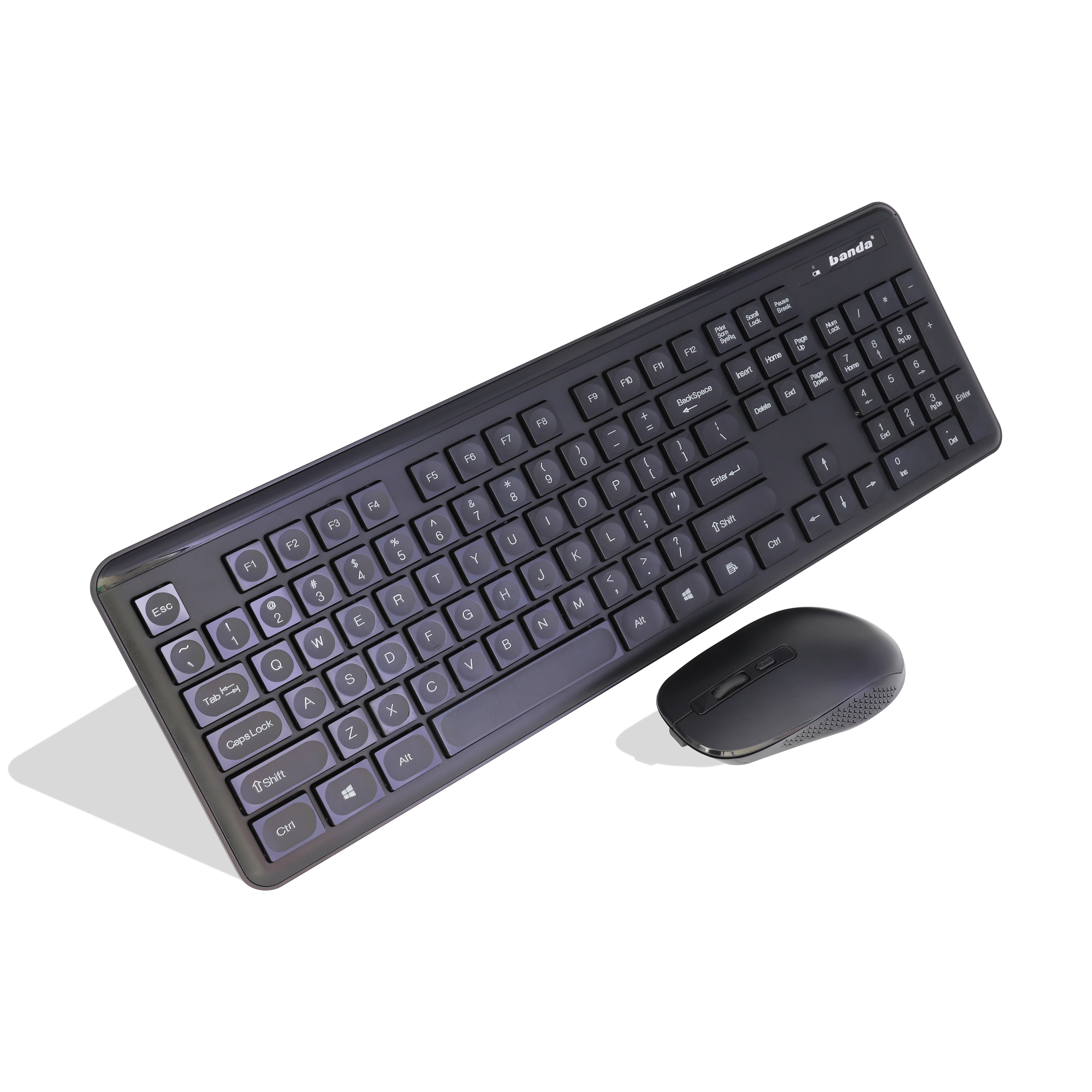 High Quality 2.4g Wireless Gaming Keyboard and Mouse Combo 108 keys Universal Keyboard And Mouse Set For Pc Computer Laptop