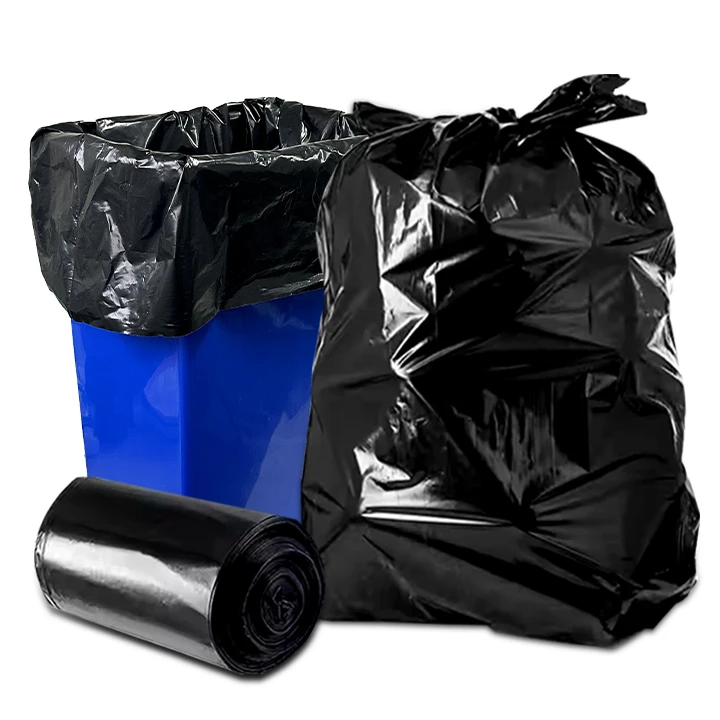 55 gallon thick heavy duty contractor plastic bag waste bag Contractor PE garbage bag Construction grade
