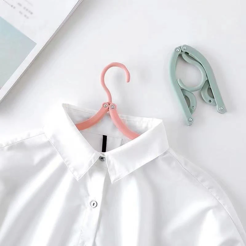 Wholesale plastic foldable clothes hanger kids hanger clothes