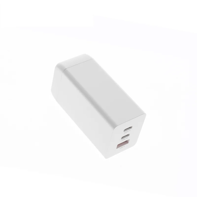 Type c USB-a 3 port 65w PD GaN Watt Charger Quick Charger 3.0 Cellphone Charging whit US plug